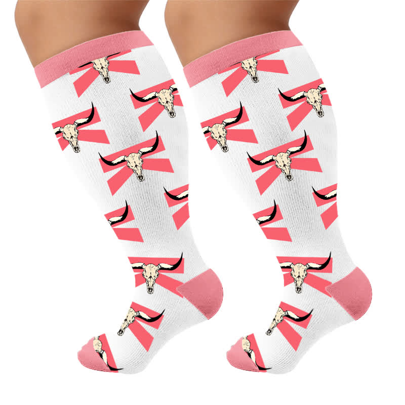 Chaussettes de compression grandes tailles en forme de mouton - image 10
