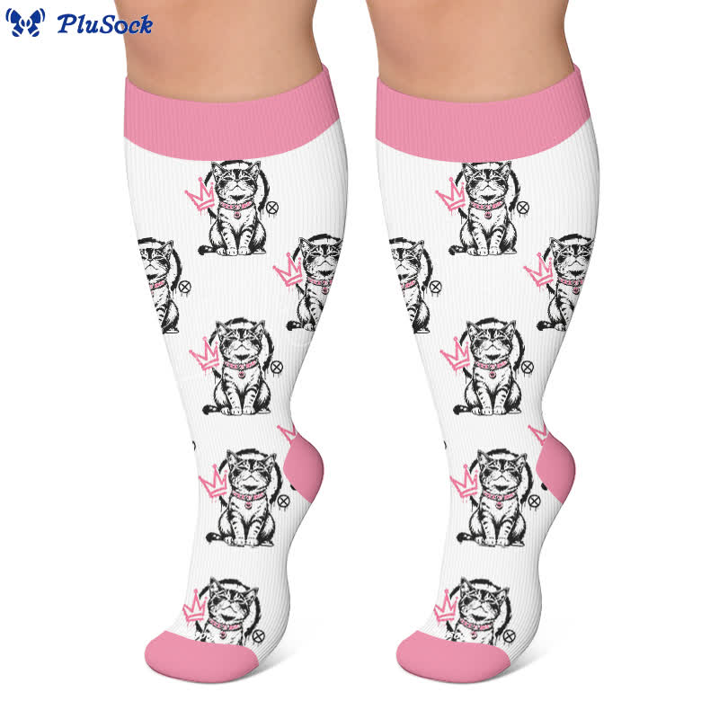 Chaussettes de compression Crown Cat grandes tailles - image 6