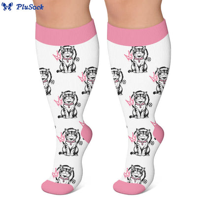 Chaussettes de compression Crown Cat grandes tailles - image 6