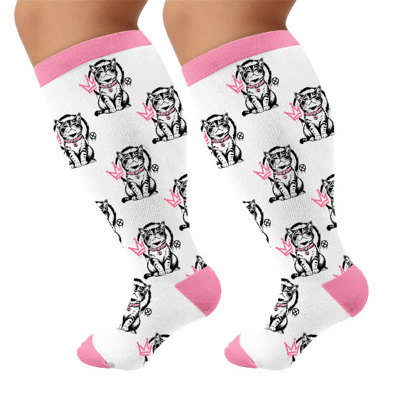 Chaussettes de compression Crown Cat grandes tailles - image 10
