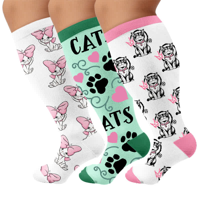 Chaussettes de compression Crown Cat grandes tailles - image 7
