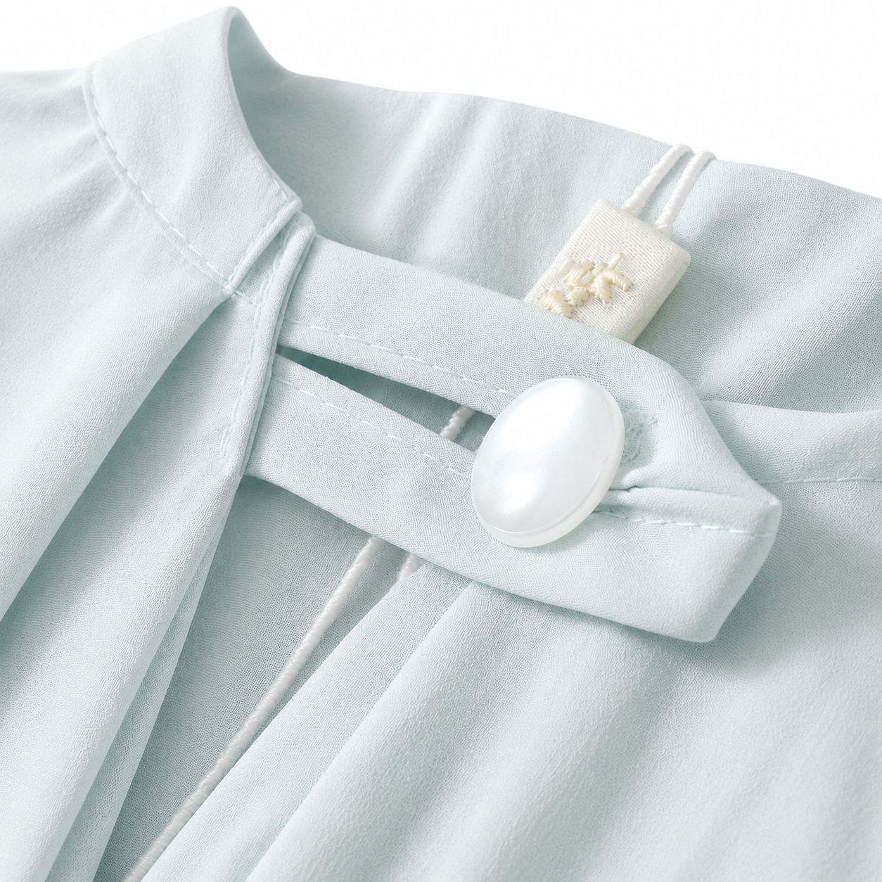 Ensemble jupe et haut ample en coton et lin uni grande taille avec poches - image 10