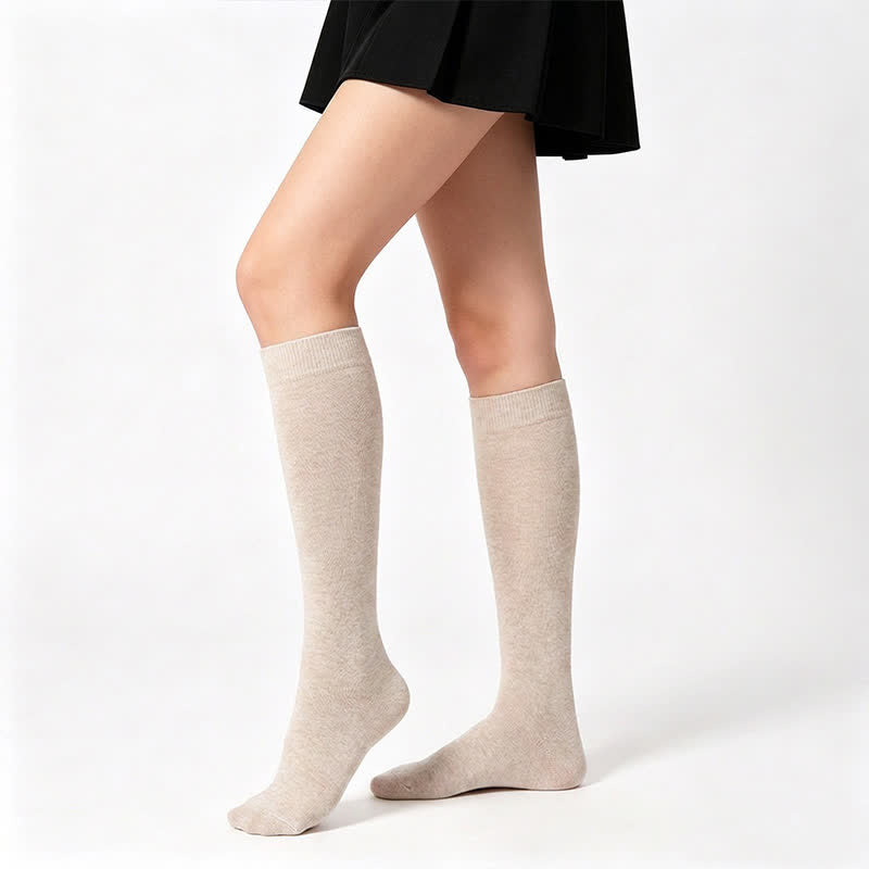 Chaussettes de compression à pois (3 paires) - image 3