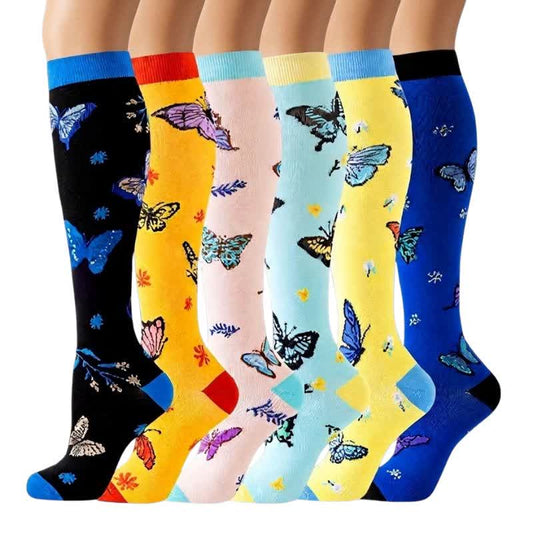 Chaussettes de compression Butterfly Series (6 paires) - image 0