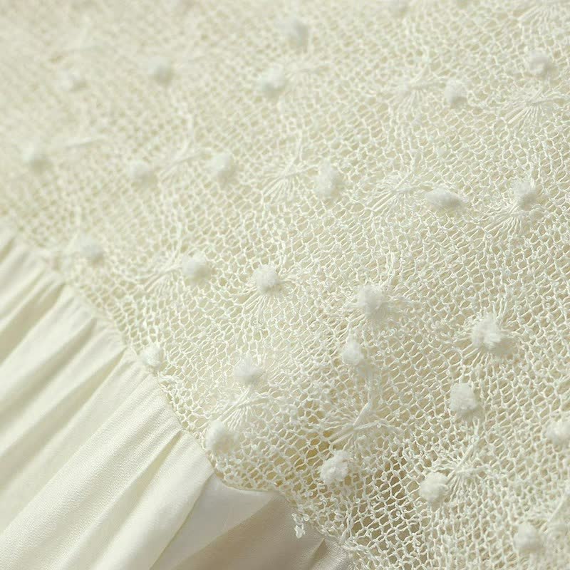 Robe longue de vacances bohème à cordon et volants - image 6
