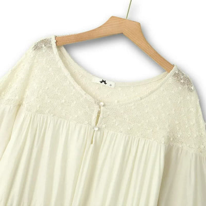 Robe longue de vacances bohème à cordon et volants - image 4