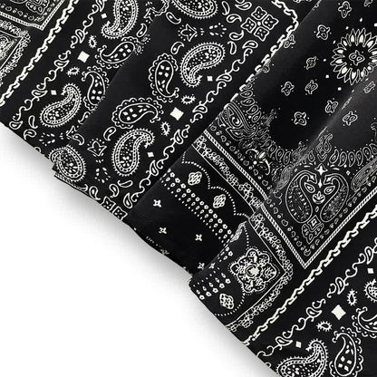Robe maxi à volants imprimée bandana - image 5