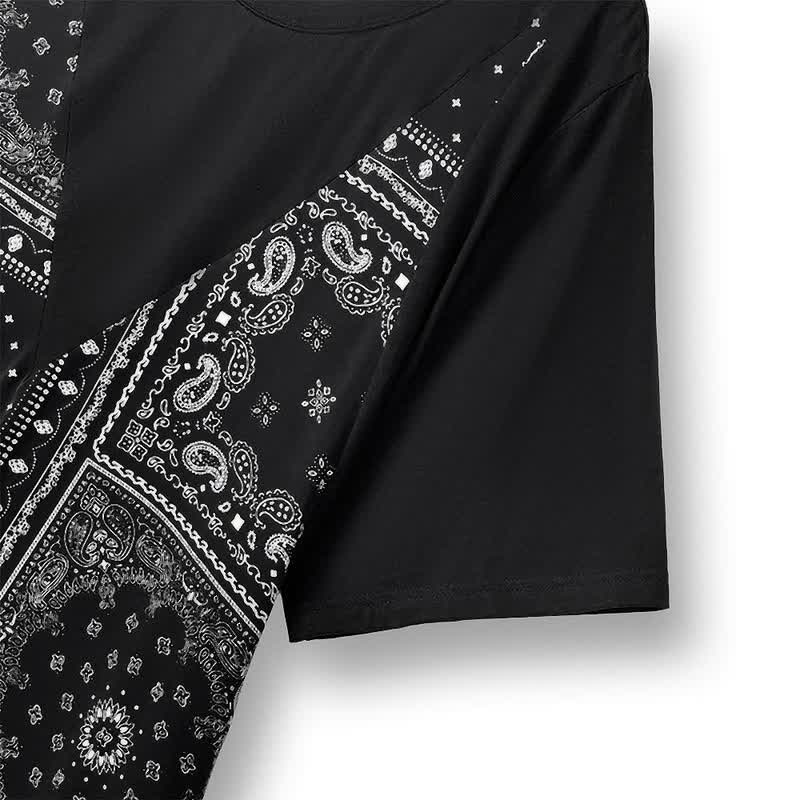Robe maxi à volants imprimée bandana - image 2