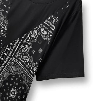 Robe maxi à volants imprimée bandana - image 2