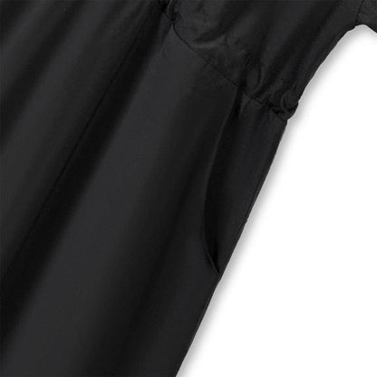 Robe midi décontractée à cordon de serrage - image 4