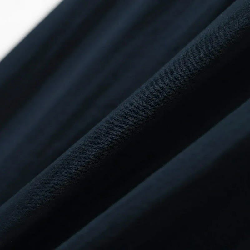 Robe midi plissée à col V - image 2