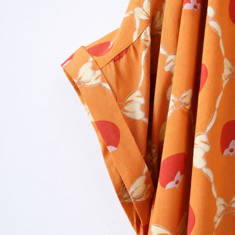 Robe midi kaki mignonne - image 3