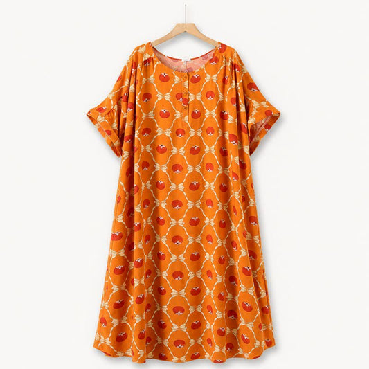Robe midi kaki mignonne - image 0