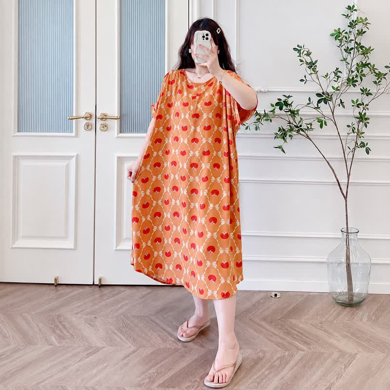 Robe midi kaki mignonne - image 2