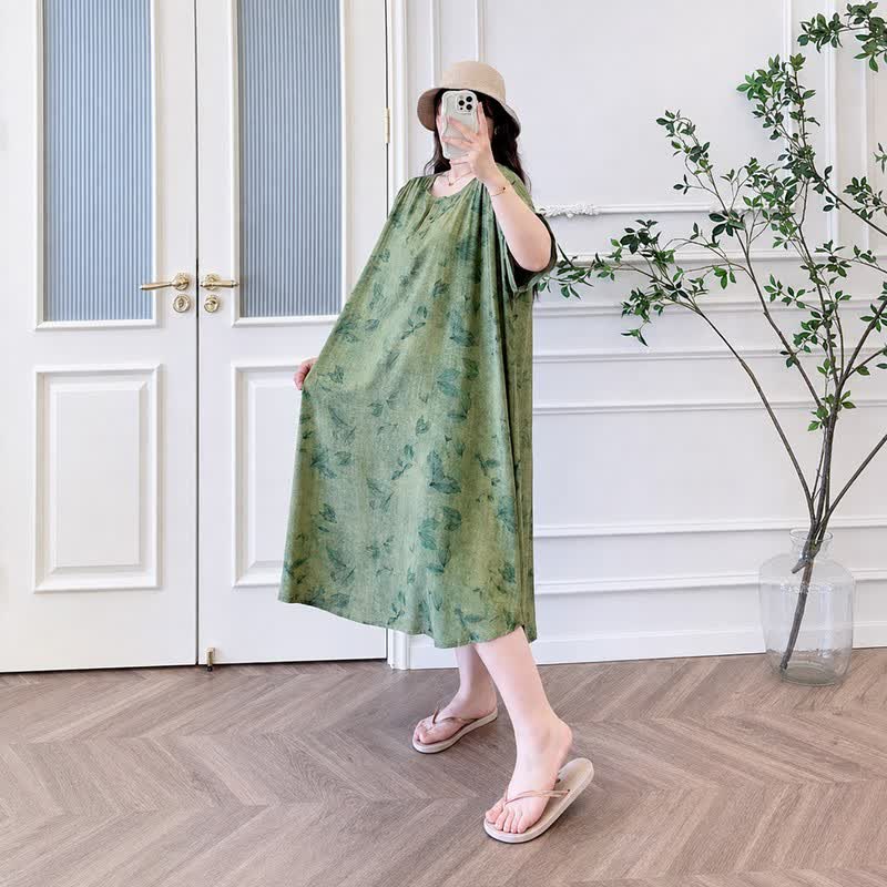 Robe midi Botanical Breeze - image 4