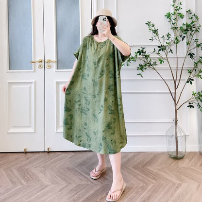 Robe midi Botanical Breeze - image 3