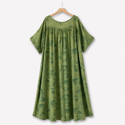 Robe midi Botanical Breeze - Vert - 5XL - image 10