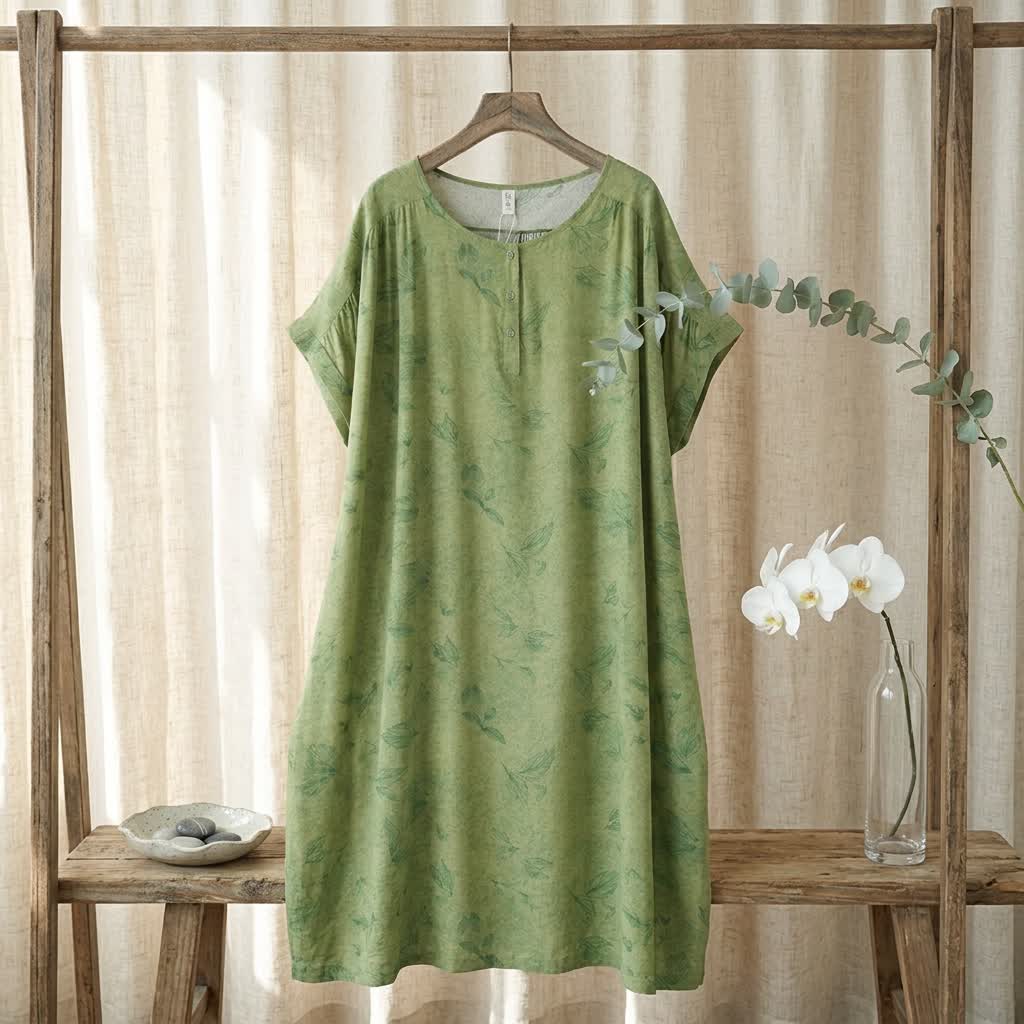 Robe midi Botanical Breeze - image 2