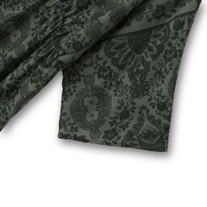 Robe midi vintage à fleurs - image 3