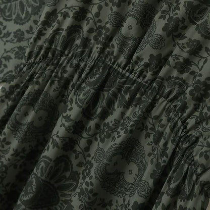 Robe midi vintage à fleurs - image 2