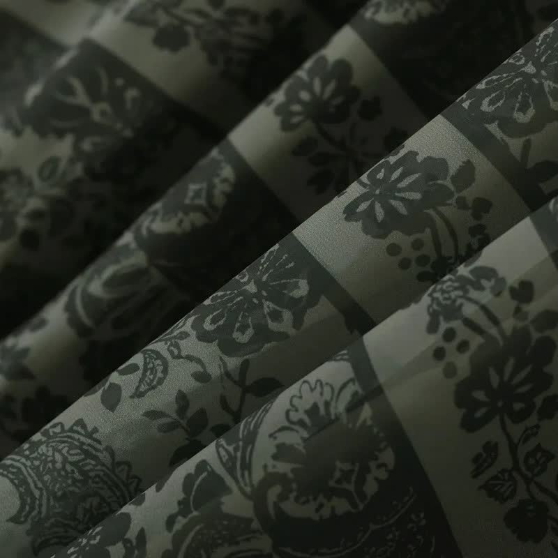 Robe midi vintage à fleurs - image 4