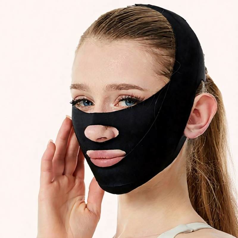 Enveloppement sculptant pour le visage - Noir - One Size - image 2