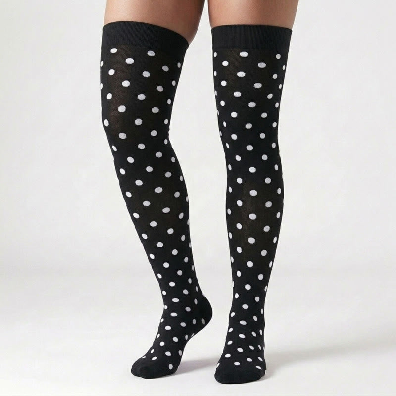 Chaussettes de compression classiques noires (3 paires) - image 2