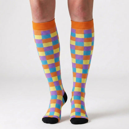 Chaussettes de compression colorées (4 paires) - image 4