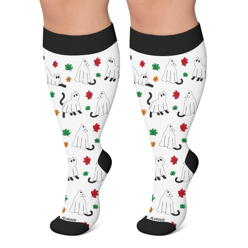 Chaussettes de compression Campfire Ghosts grandes tailles - Vert - 4XL - image 4