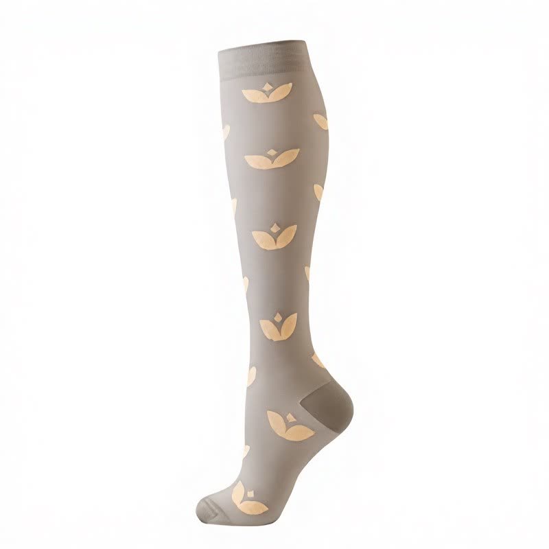 Chaussettes de compression Cocoa Hearts (6 paires) - Gris - S/M - image 9