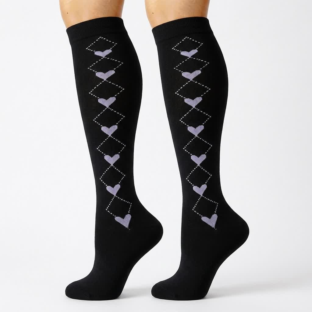 Chaussettes de compression Cocoa Hearts (6 paires) - image 2