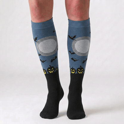 Chaussettes de compression amusantes pour Halloween (6 paires) - image 6
