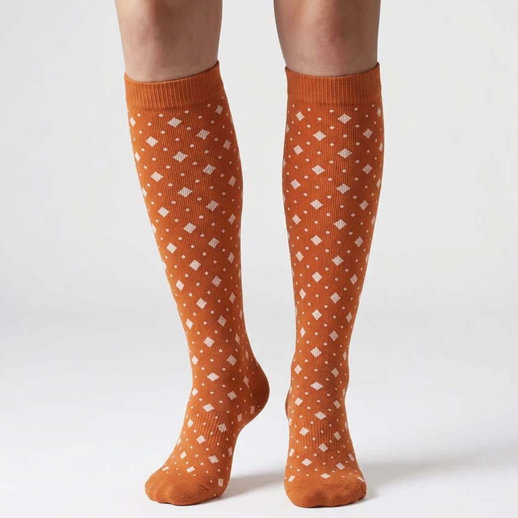 Chaussettes de compression Black Heart (6 paires) - Orange - S/M - image 5