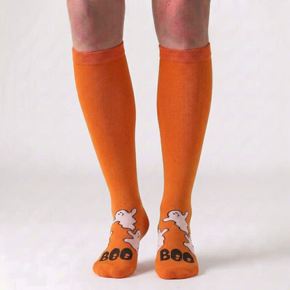Chaussettes de compression en coton doux pour les fêtes d'Halloween (3 paires) - image 3