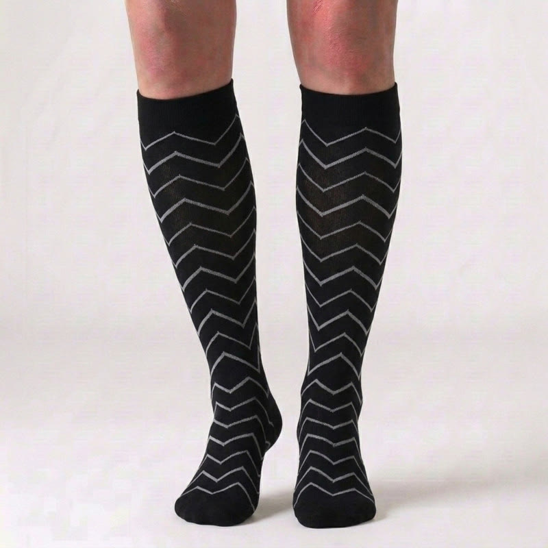 Chaussettes de compression Wave Grid (3 paires) - image 3