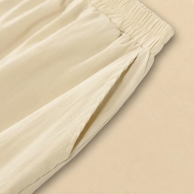 Pantalon ample et léger grande taille à enfiler - image 2
