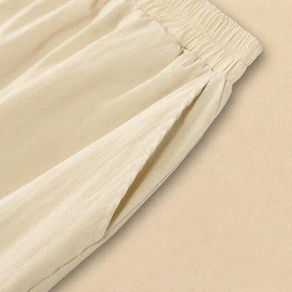 Pantalon ample et léger grande taille à enfiler - image 2