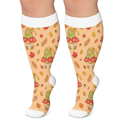 Chaussettes de compression Frog Garden grandes tailles saisonnières - Orange - 4XL - image 5
