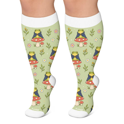 Chaussettes de compression Frog Garden grandes tailles saisonnières - Vert - 4XL - image 4