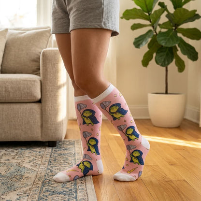 Chaussettes de compression Frog Garden grandes tailles saisonnières - image 2