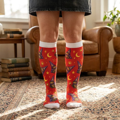 Chaussettes de compression Witchy Frog grandes tailles - image 2