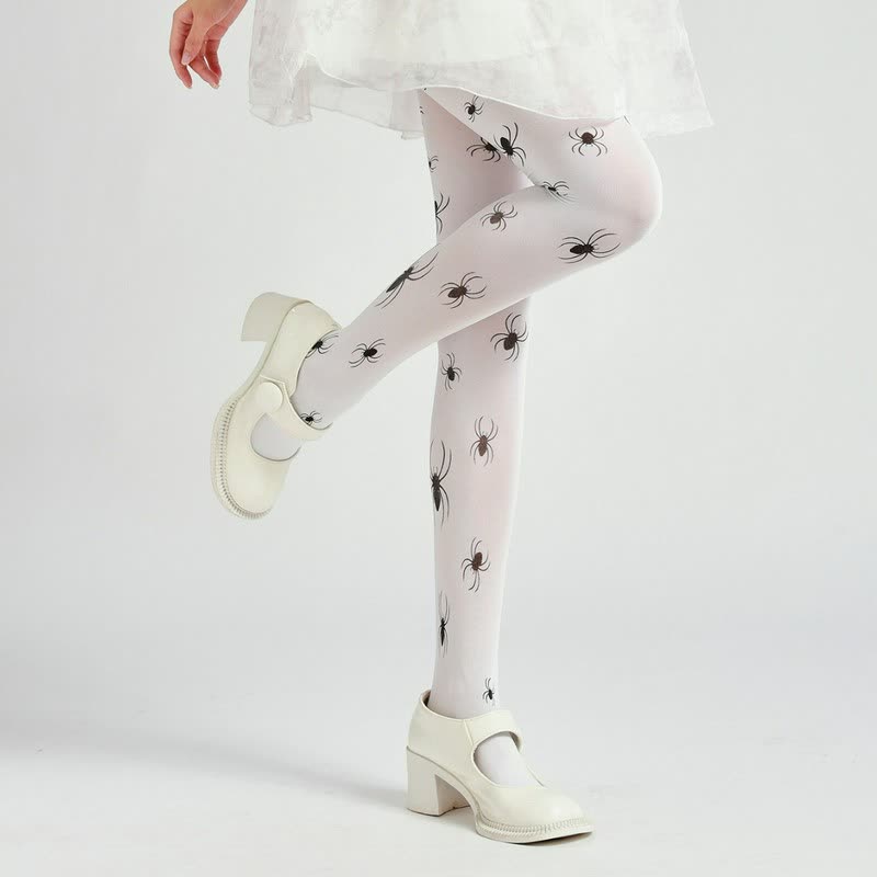Collants à motif araignée d'Halloween - image 1