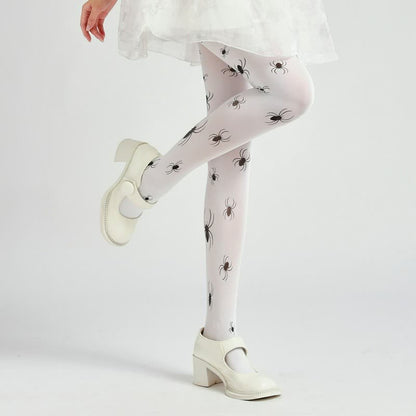Collants à motif araignée d'Halloween - image 1