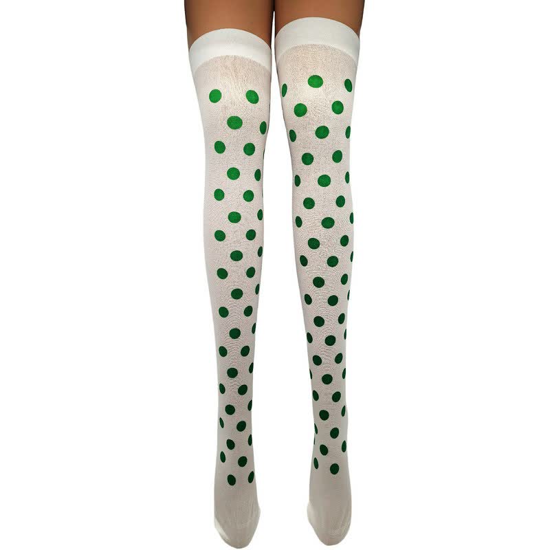 Chaussettes hautes transparentes à pois pour Halloween (3 paires) - K - One Size - image 10