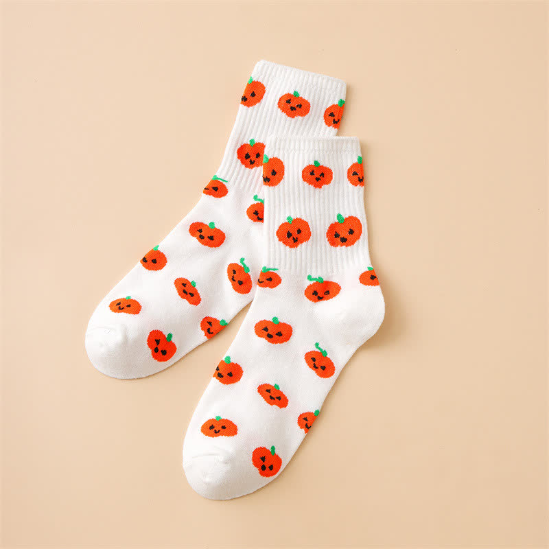 Chaussettes imprimées Halloween (6 paires) - B - UE36-43 (US3-9) - image 2