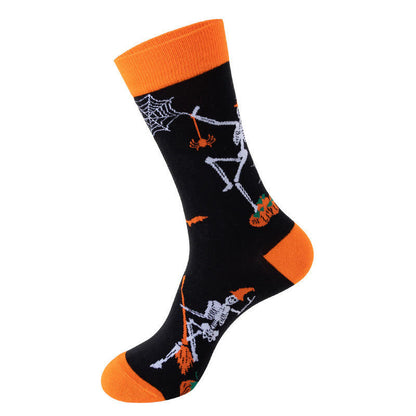 Chaussettes Halloween Moon Witch Crew (4 paires) - F - UE36-43 (US3-9) - image 6