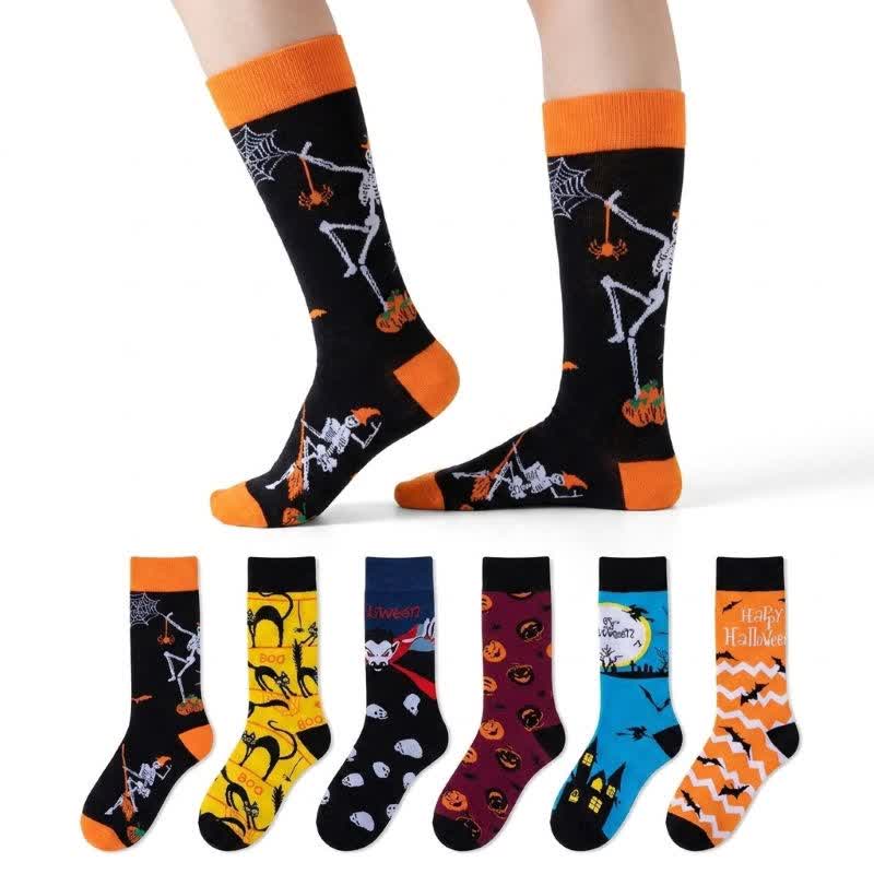 Chaussettes Halloween Moon Witch Crew (4 paires) - image 0