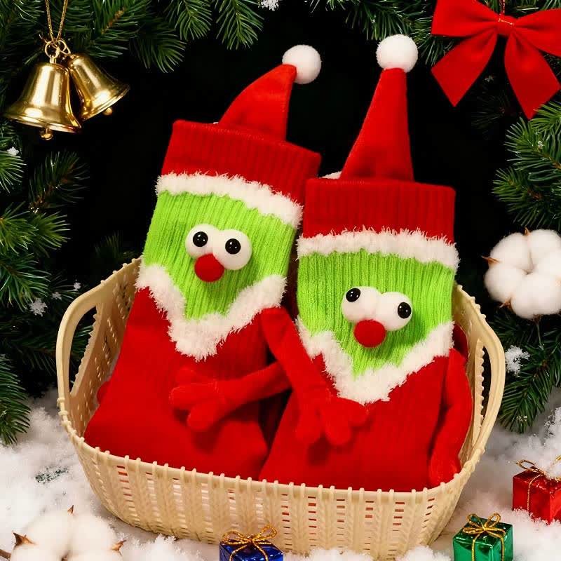 Chaussettes courtes en polycoton à motifs festifs (4 paires) - image 2