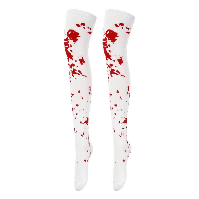 Chaussettes hautes Halloween Bold Over Knee (6 paires) - C - UE36-43 (US3-9) - image 3