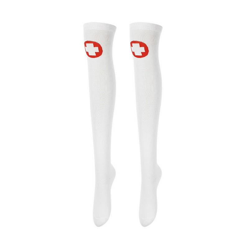 Chaussettes hautes Halloween Bold Over Knee (6 paires) - D - UE36-43 (US3-9) - image 4